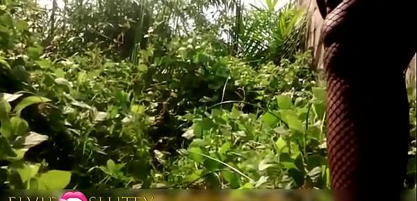 In the nature enjoying my day  off naked